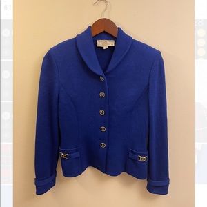 St. John Collection knit blazer jacket